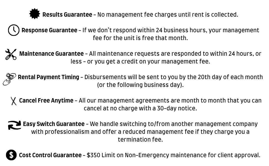 Guaramtees Chart